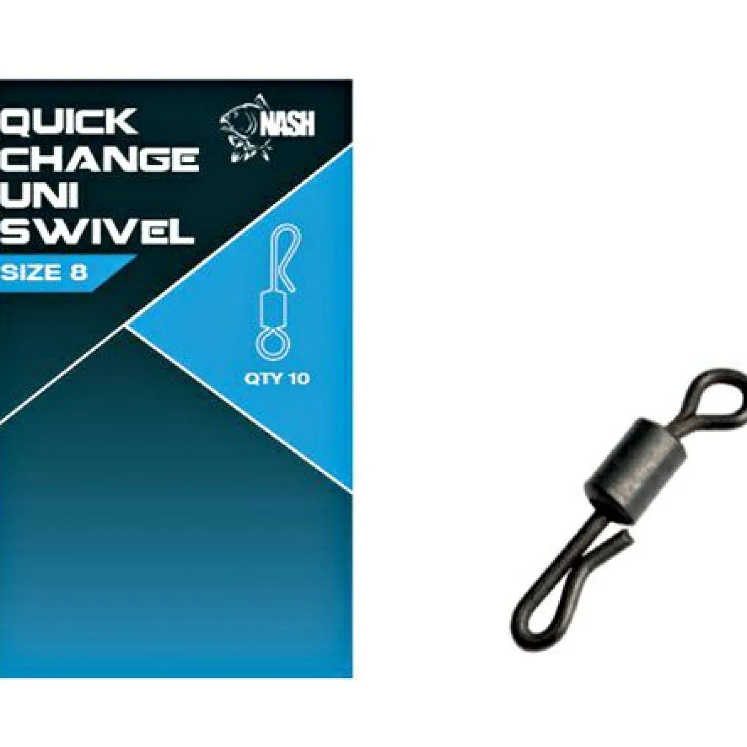 Hot Quick Change Swivel Size 8 Karpfenangeln-Zubehör