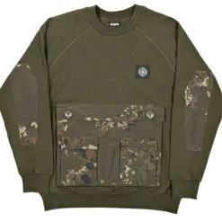 Nash Scope HD Jumper Herren (Oliv/Camouflage)< Angelpullover & -Strickjacken