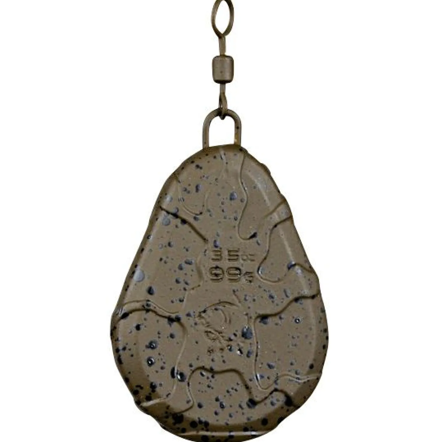 New Super Flat Pear Swivel Lead Angelbleie