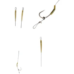 Nash Tube Blow Back Rig, Barbed< Karpfenangeln-Zubehör