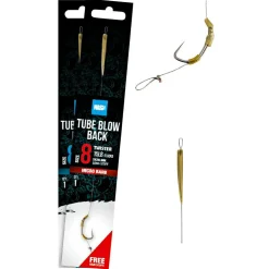 Nash Tube Blow Back Rig, Barbed< Karpfenangeln-Zubehör