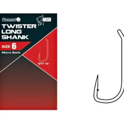 Nash Twister Long Shank, Micro Barbed< Karpfenangeln-Zubehör