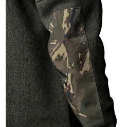 Clearance Zero Tolerance Nordic Fleece Zipped Jumper Unisex (Oliv/Camouflage) Outdoor- & Angel-Jacken