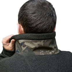 Clearance Zero Tolerance Nordic Fleece Zipped Jumper Unisex (Oliv/Camouflage) Outdoor- & Angel-Jacken
