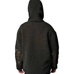 New Zero Tolerance Sherpa Fleece Hoody Herren (Braun/Camouflage) Outdoor- & Angel-Jacken