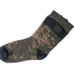 Best Zero Tolerance Socks Element (Oliv/Schwarz/Beige) Outdoor- & Angel-Socken
