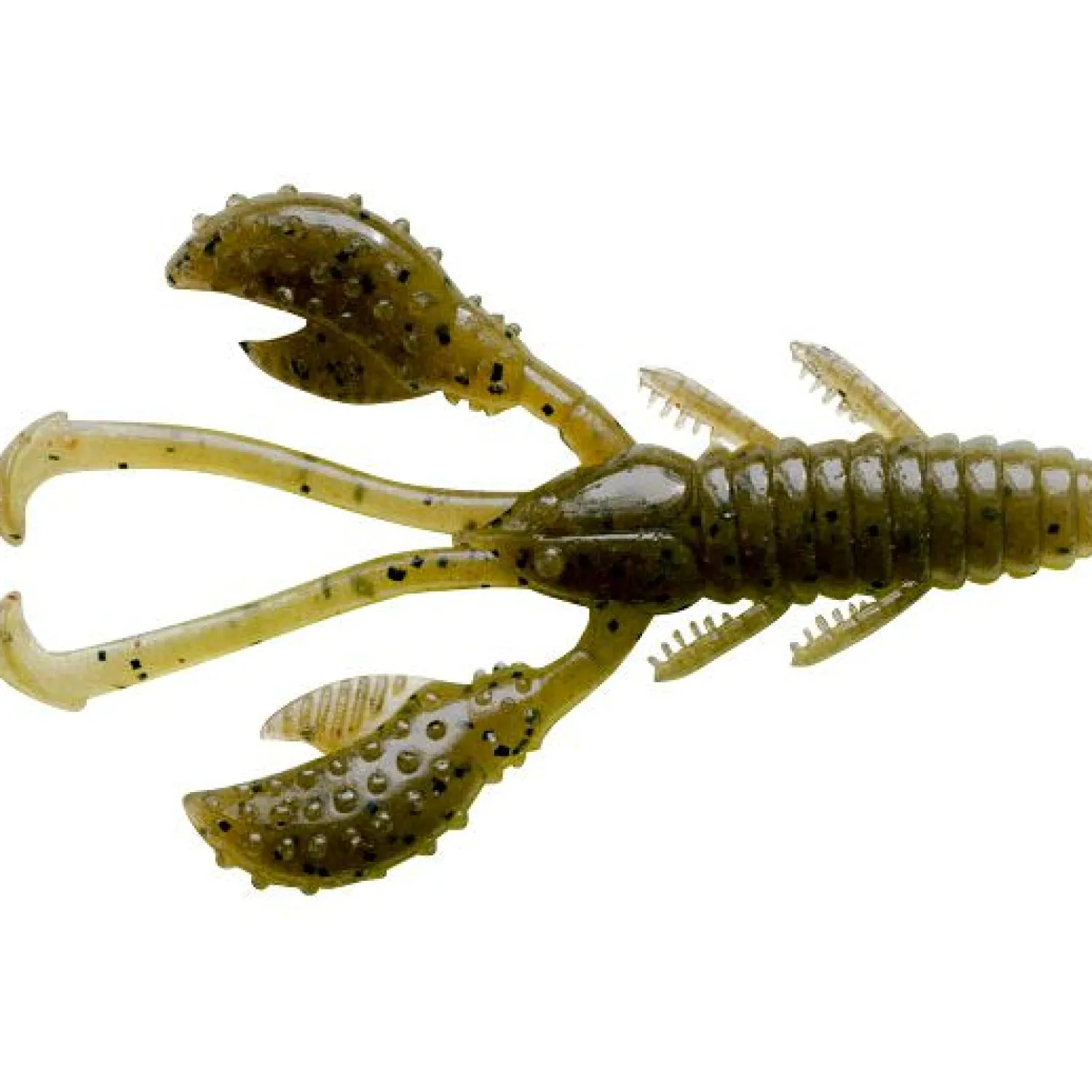 Mighty Mama (Green Pumpkin Chartreuse UV) Gummiköder ·Creature Baits