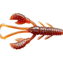 Hot Mighty Mama (Motoroil Gold UV) Gummiköder ·Creature Baits