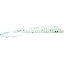 Noike Ring Curly (Clear White Wakasagi)< Gummiköder ·Twister