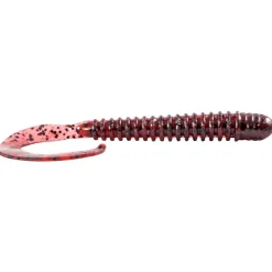 Noike Ring Curly (Dark Red)< Gummiköder ·Twister|Raubfischangeln Kunstköder