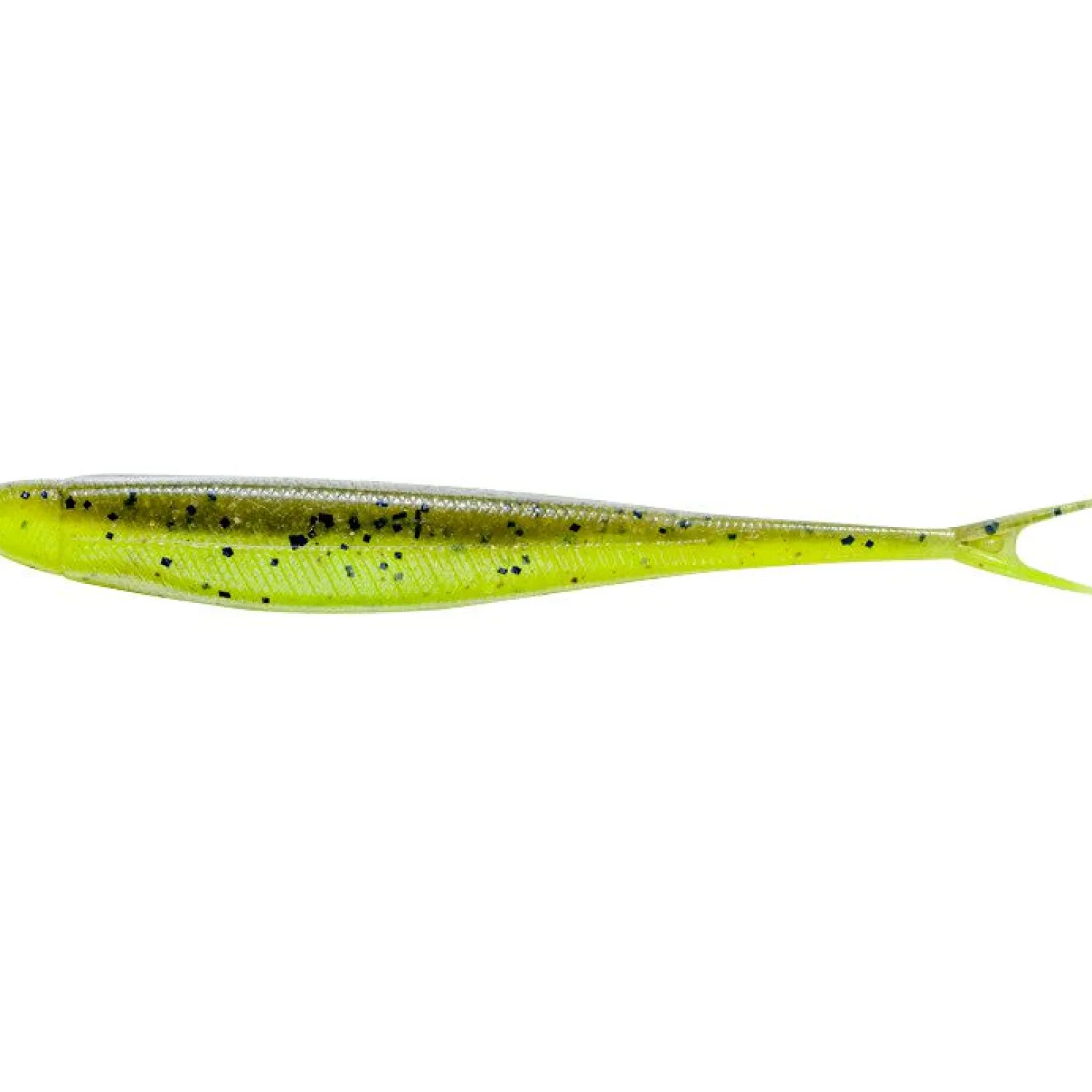 Noike SLT Minnow (Green Pumpkin Chartreuse UV)< Gummiköder ·Gummifische & Shads