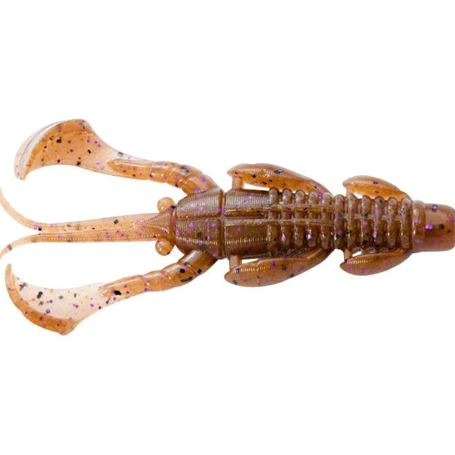 Sale Smokin Dad (Brown Cinnamon Purple) Gummiköder ·Creature Baits|Raubfischangeln Kunstköder