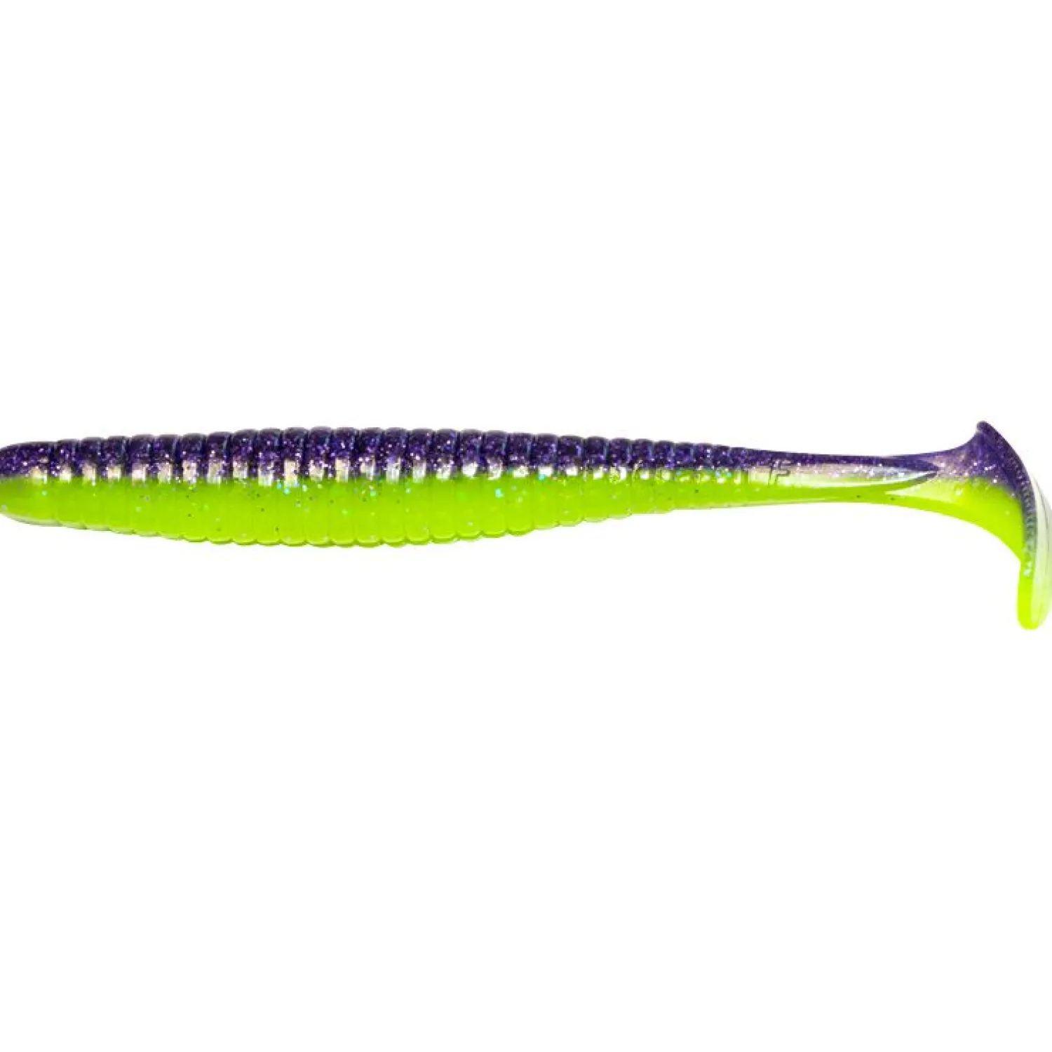 Sale Smokin' Swimmer (Purple Chartreuse UV) Gummiköder ·Gummifische & Shads
