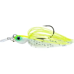 Discount Tiny Kaishin Bladed (White Chartreuse) Chatterbaits