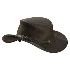 Nubukleder Hut Unisex (Oliv)< Anglerhüte & Anglermützen