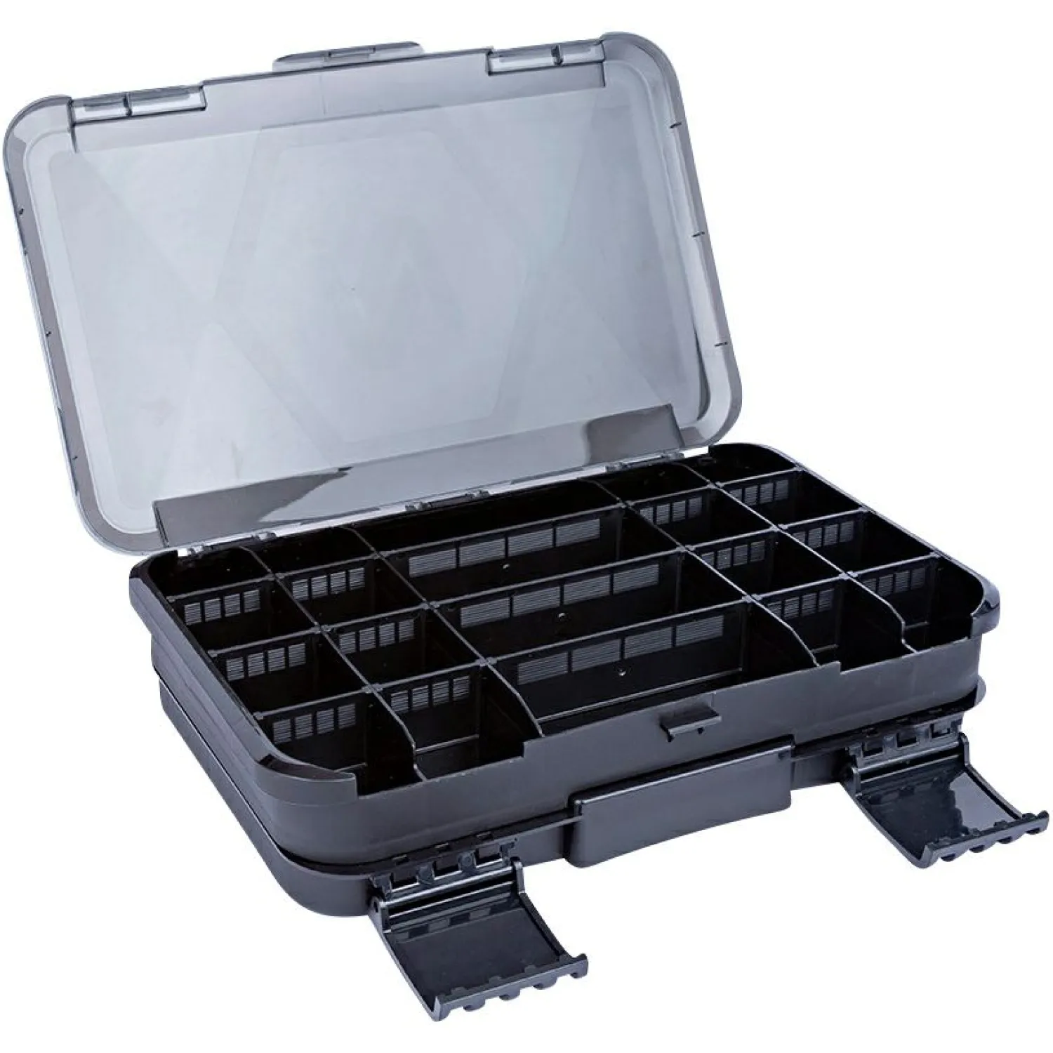 Nytro StarkX FS Double Feeder Box M527S-S< Angelkoffer & Angelboxen ·Angelboxen