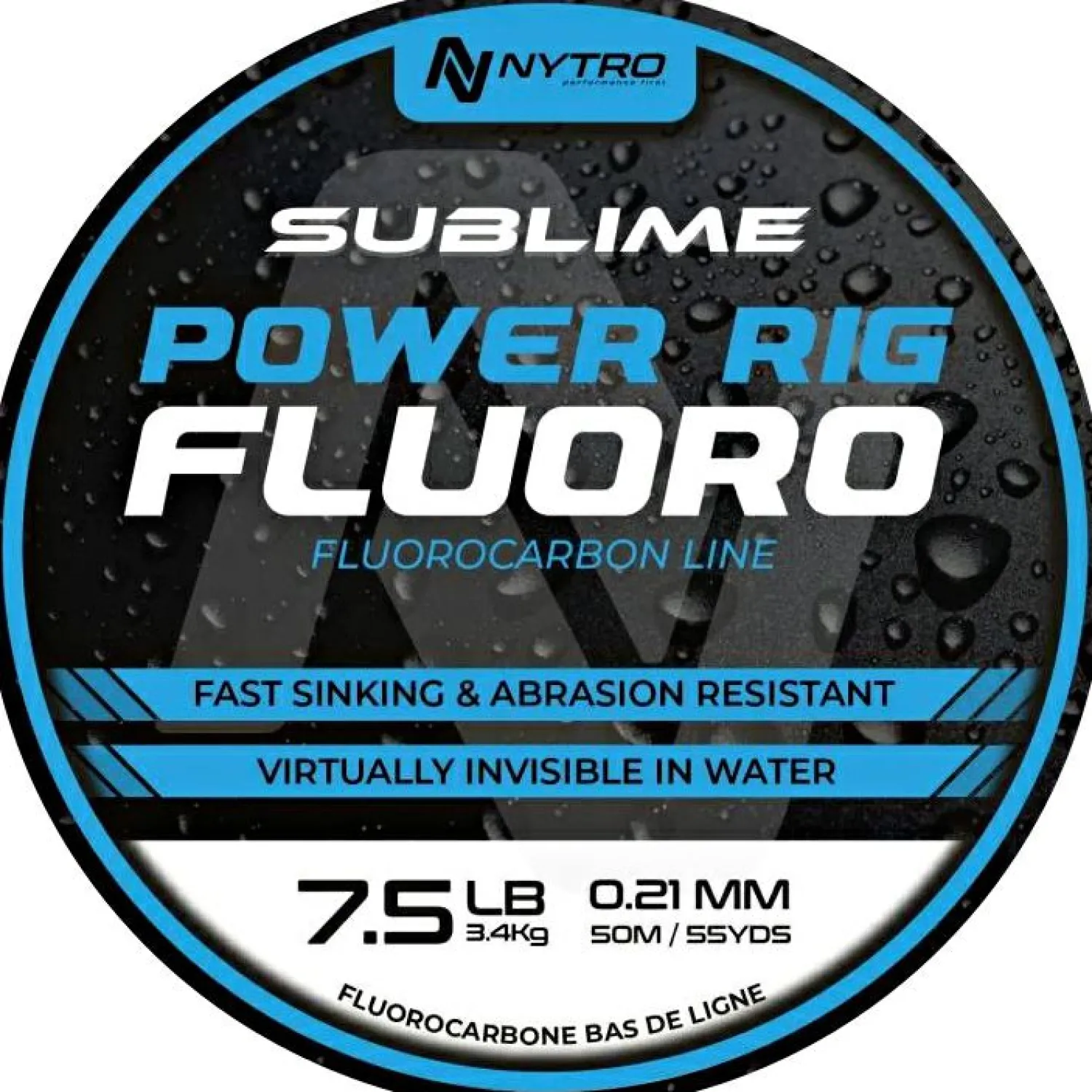 Nytro Sublime Power Rig Fluoro< Vorfachschnüre