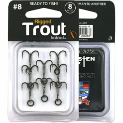 OGP Angelhaken Rigged Trout Treble Hooks< Raubfischangeln-Zubehör