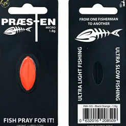 Discount Inlineköder Præsten Micro (Black Orange) Blinker