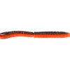 Omura Baits Wurmy (Schwarz / Orange)< Forellen-Kunstköder|Gummiköder ·Gummimaden & Gummiwürmer
