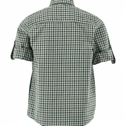 OS Trachten Skimli Hemd 1/1 Arm Kinder (Dunkelgrün)<Kinder Kinder-Bekleidung