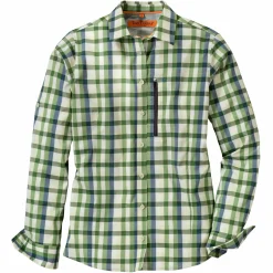 OS Trachten Snuko Bluse 1/1 Arm Damen (Oliv)<Damen Damen Angelshirts & -Oberteile