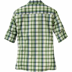 OS Trachten Snuko Bluse 1/1 Arm Damen (Oliv)<Damen Damen Angelshirts & -Oberteile