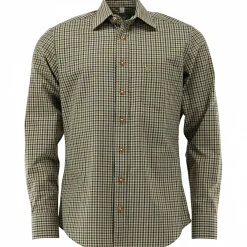OS Trachten Tupopa Hemd 1/1 Arm Slim Fit Herren (Dunkelgrün)< Outdoor- & Angelhemden