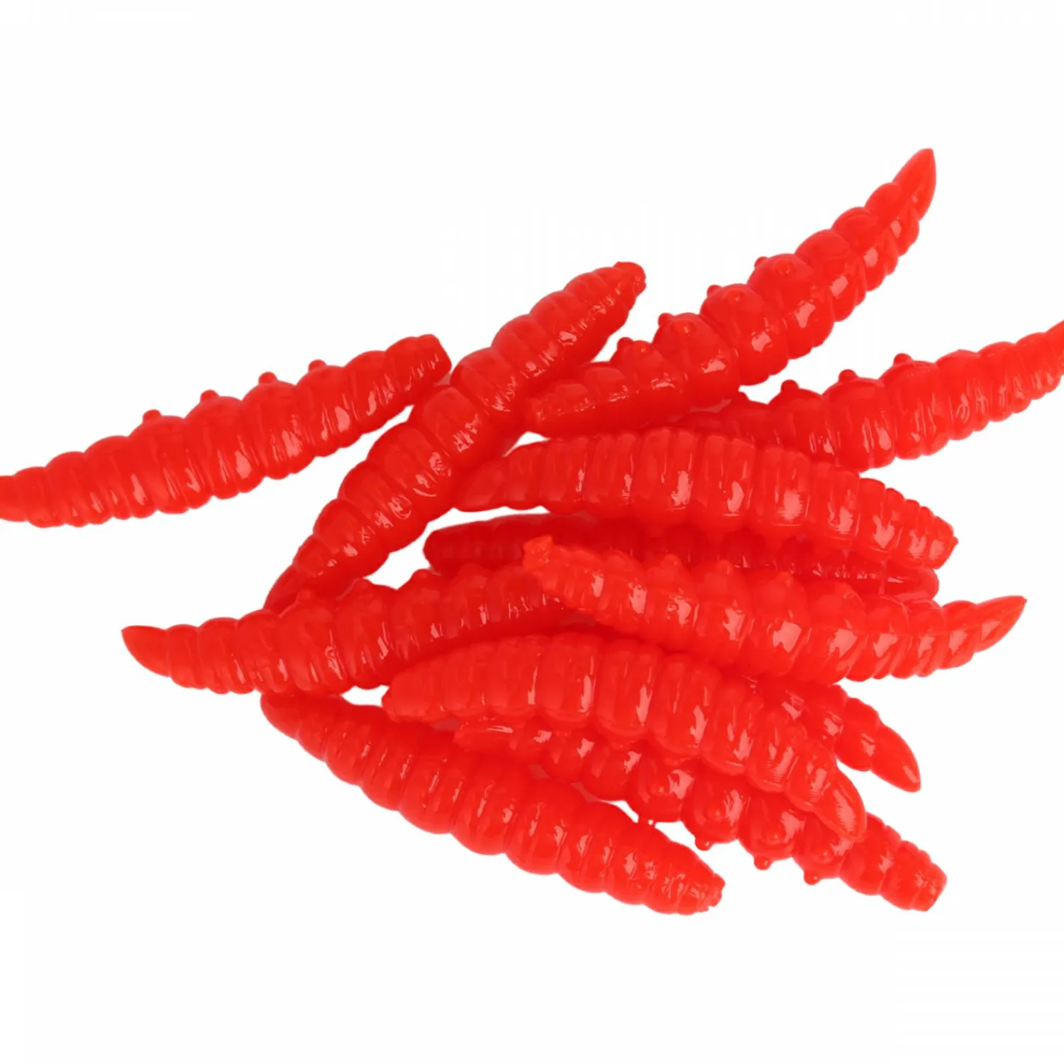 Outlet Auftriebsköder Bienenmade BigBig (rot) Gummiköder ·Gummimaden & Gummiwürmer