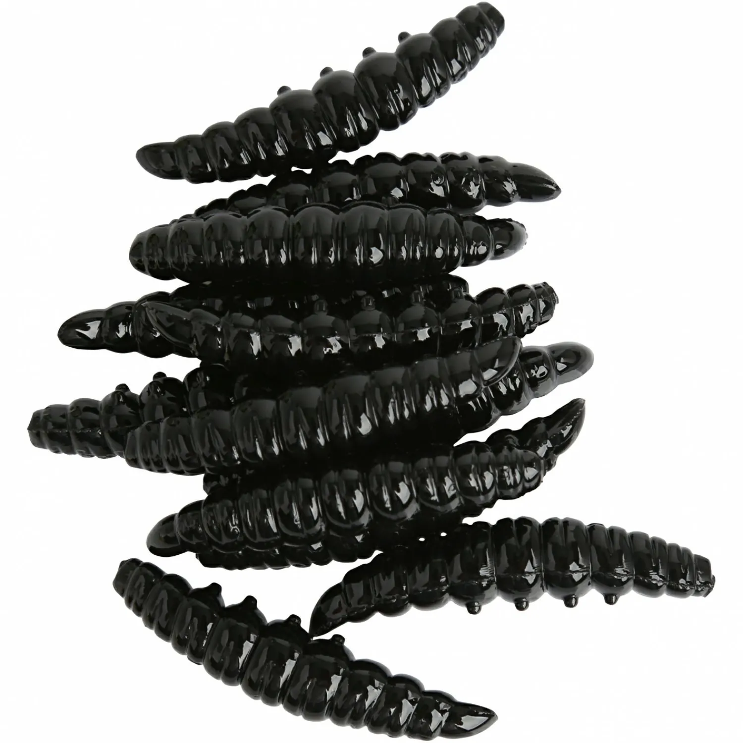 Discount Auftriebsköder Bienenmade BigBig (schwarz) Gummiköder ·Gummimaden & Gummiwürmer