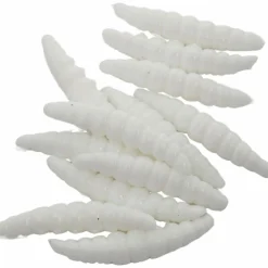 Paladin Auftriebsköder Bienenmade BigBig (weiß)< Gummiköder ·Gummimaden & Gummiwürmer