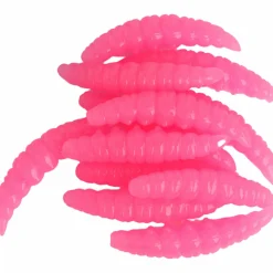 Paladin Auftriebsköder Bienenmade BigBig (pink)< Gummiköder ·Gummimaden & Gummiwürmer|Raubfischangeln Kunstköder
