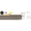 New Fliegen Carbon Combo Fliegen-Angelsets