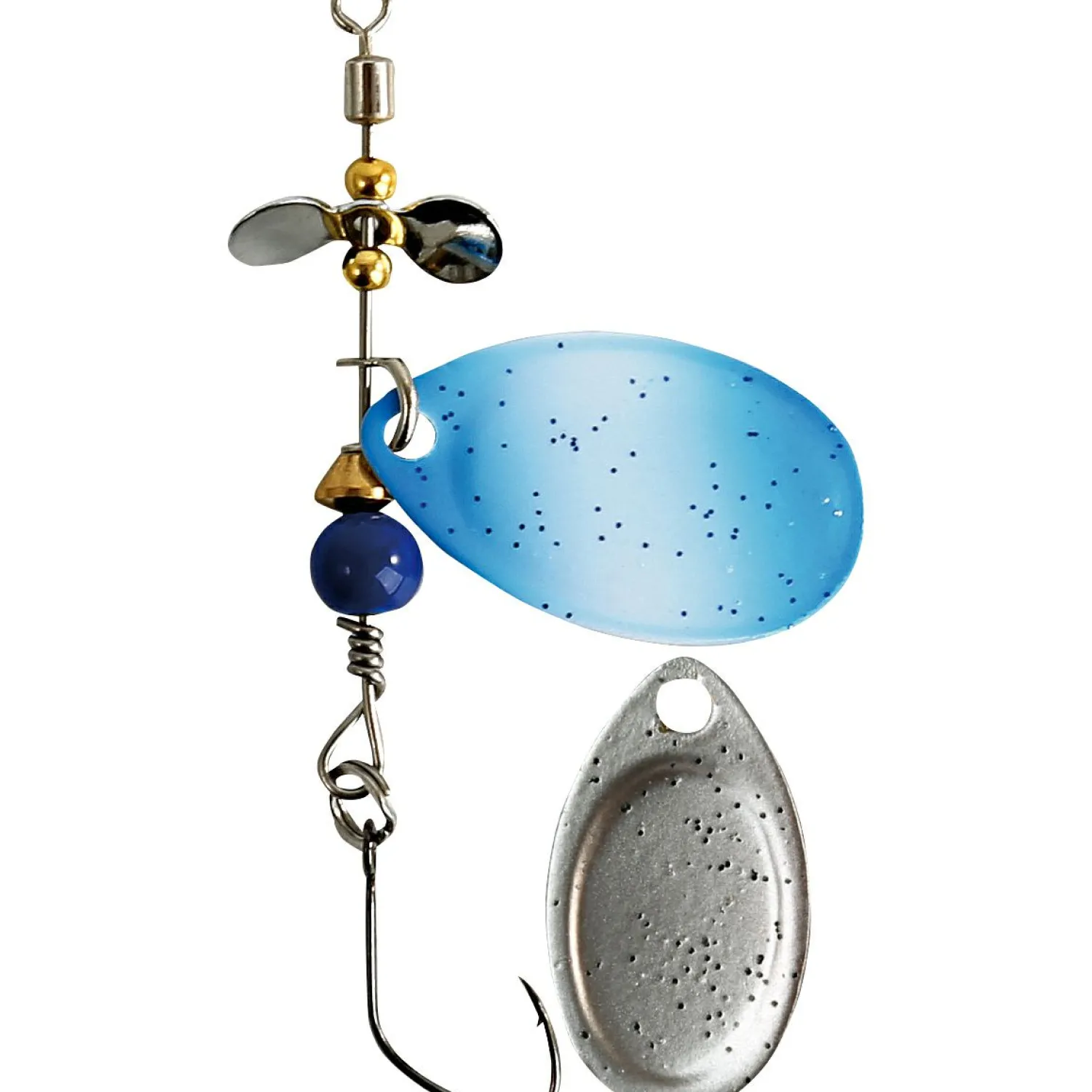 Paladin Killer Pro (Weiß-Blau/Silber)< Spinner