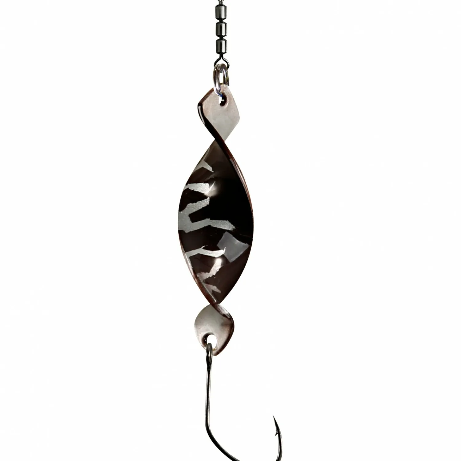 Discount Rotor Spoon Fast Action (Braun-Silber/Silber) Forellenangeln-Zubehör|Trout Spoons