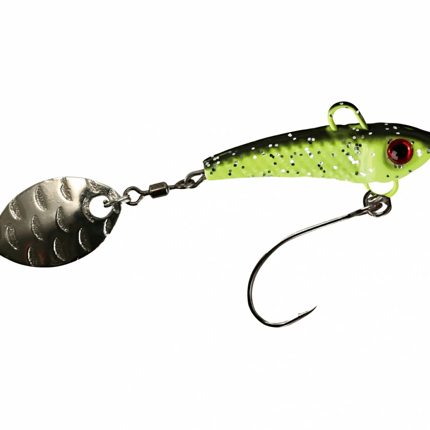Ultralight Action Spin 2.0 (Schwarz-Gelb) Bleikopfspinner