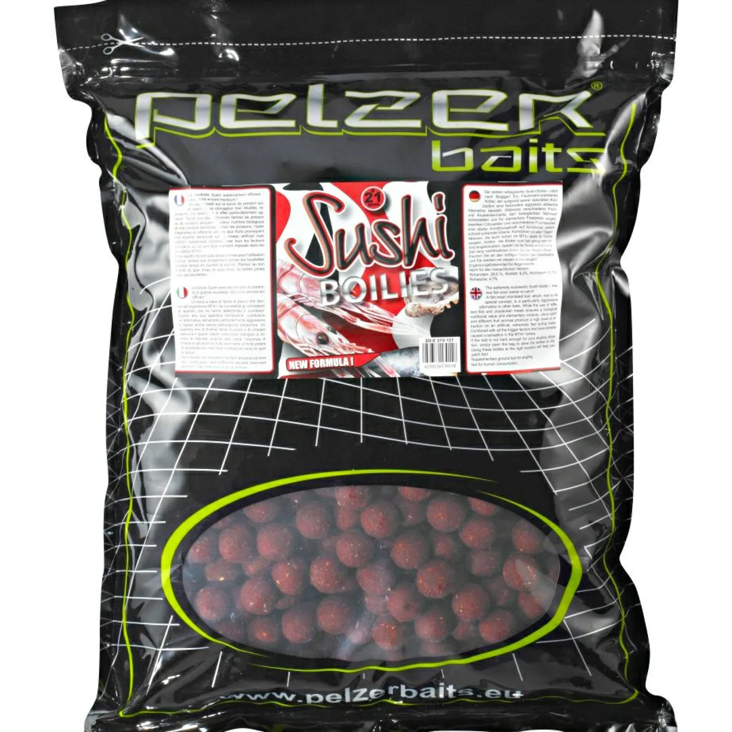 Pelzer Boilies Sushi (1000 g)< Karpfenfutter·Boilies & Popup Boilies|Karpfenfutter