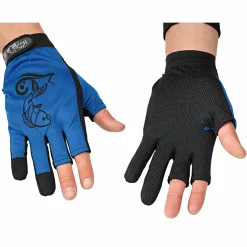 Perca Original Anglerhandschuhe XL Unisex (Blau/Schwarz)< Outdoor- & Angel-Handschuhe|Filetierhandschuhe, Landehandschuhe & Co