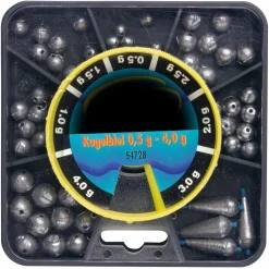 Perca Original Kugelblei-Sortiment (0,5 - 4,0 g)< Angelbleie