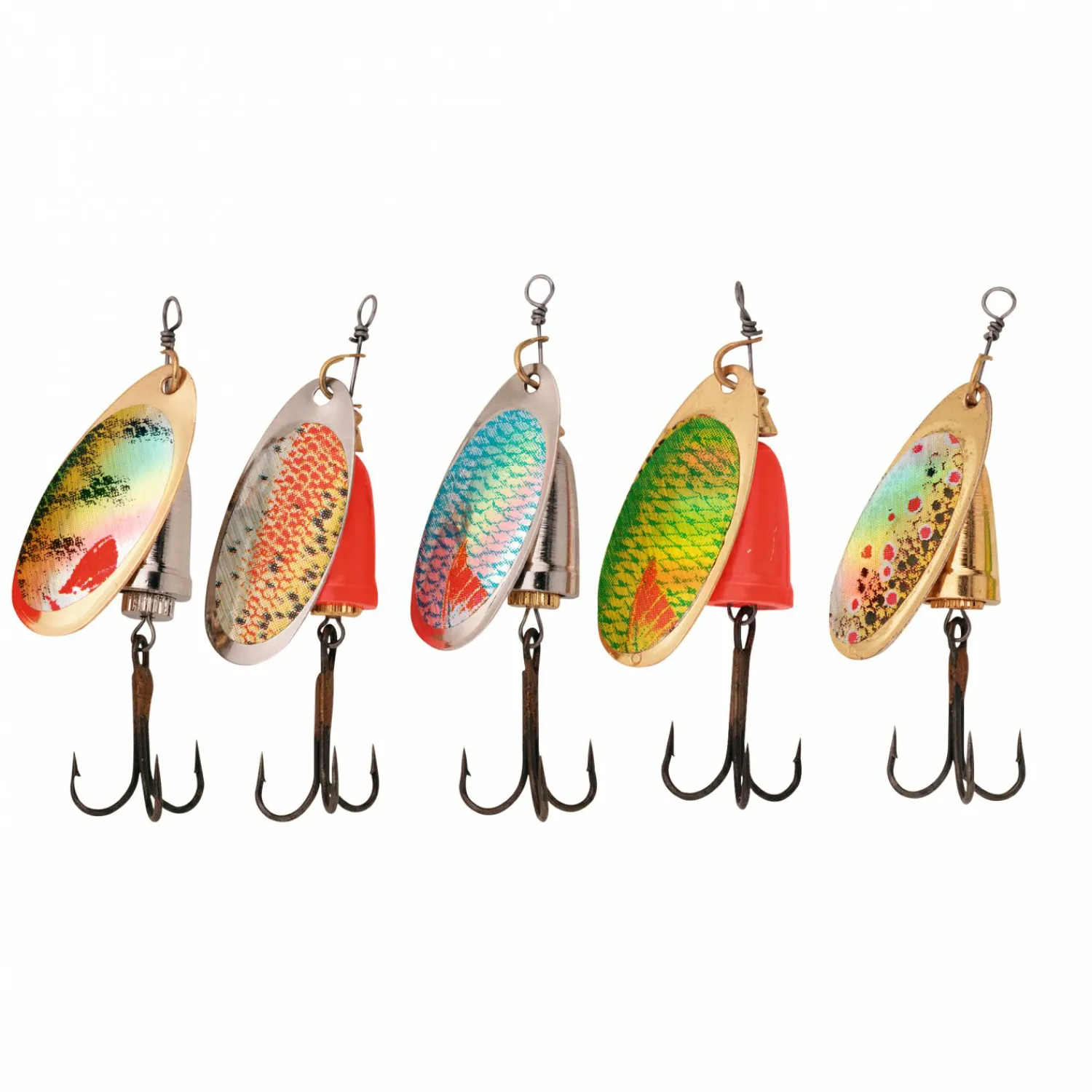 Discount Spinner Set Nature Glocken Forelle Raubfischangeln Kunstköder|Kunstköder-Sets