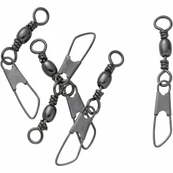 Perca Original Tönnchenwirbel mit Karabiner< Angelwirbel & Snaps