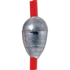 Perca Original Tropfenblei mit Kunststoffröhre< Angelbleie