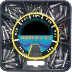 Best Tropfenblei-Sortiment (0,8 - 3,5 g) Angelbleie