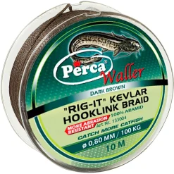 Perca Waller "RIG-IT" Kevlar Hooklink Braid< Raubfischangeln-Zubehör|Wallerangeln-Zubehör