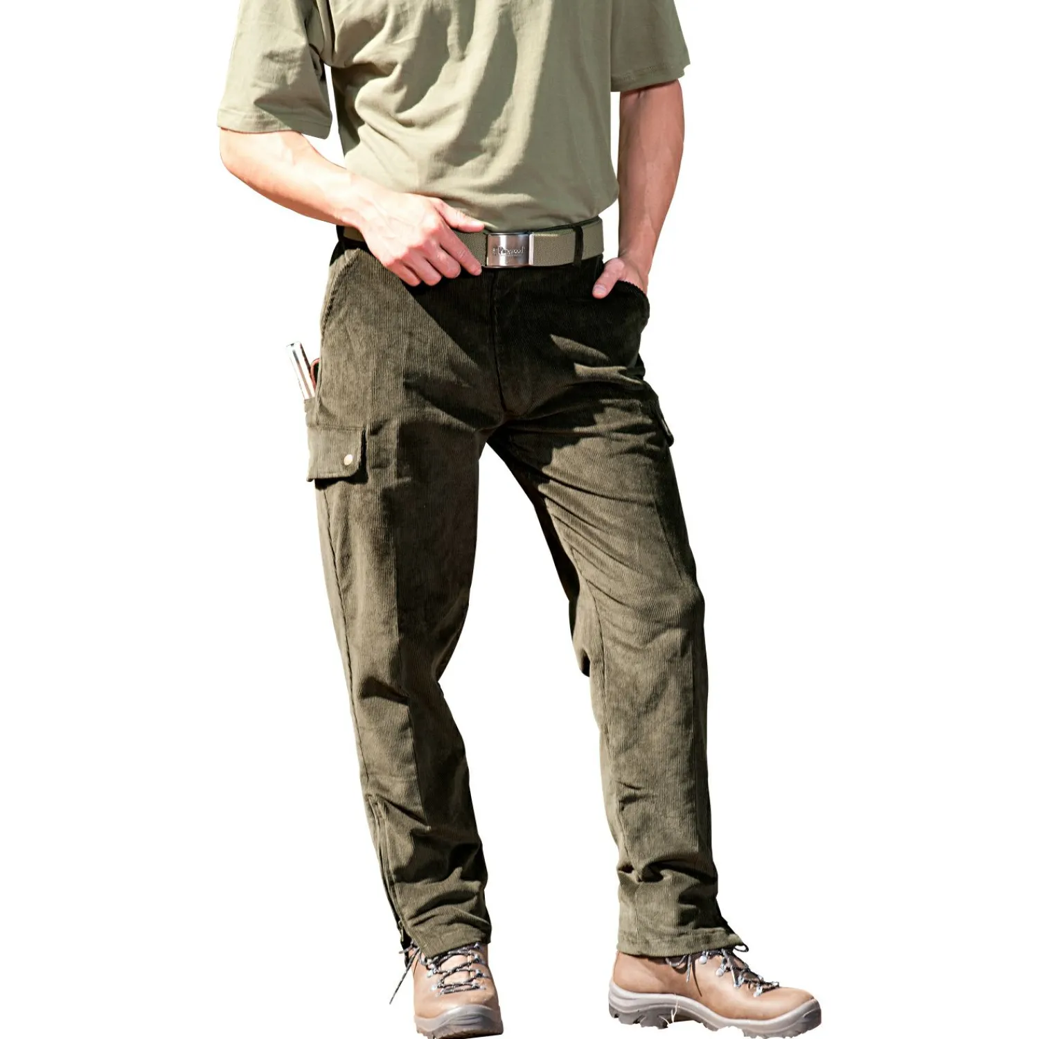 Percussion Cordsamt-Keilhose< Outdoor- & Angler-Cargohosen
