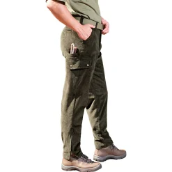 Percussion Cordsamt-Keilhose< Outdoor- & Angler-Cargohosen