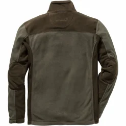 Percussion Fleece Sweater (oliv/braun)< Angelpullover & -Strickjacken