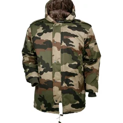 Percussion gefütterter Twillparka< Tarnjacken & Tarnwesten