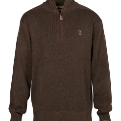 Percussion Jagdpullover (bestickt)< Angelpullover & -Strickjacken