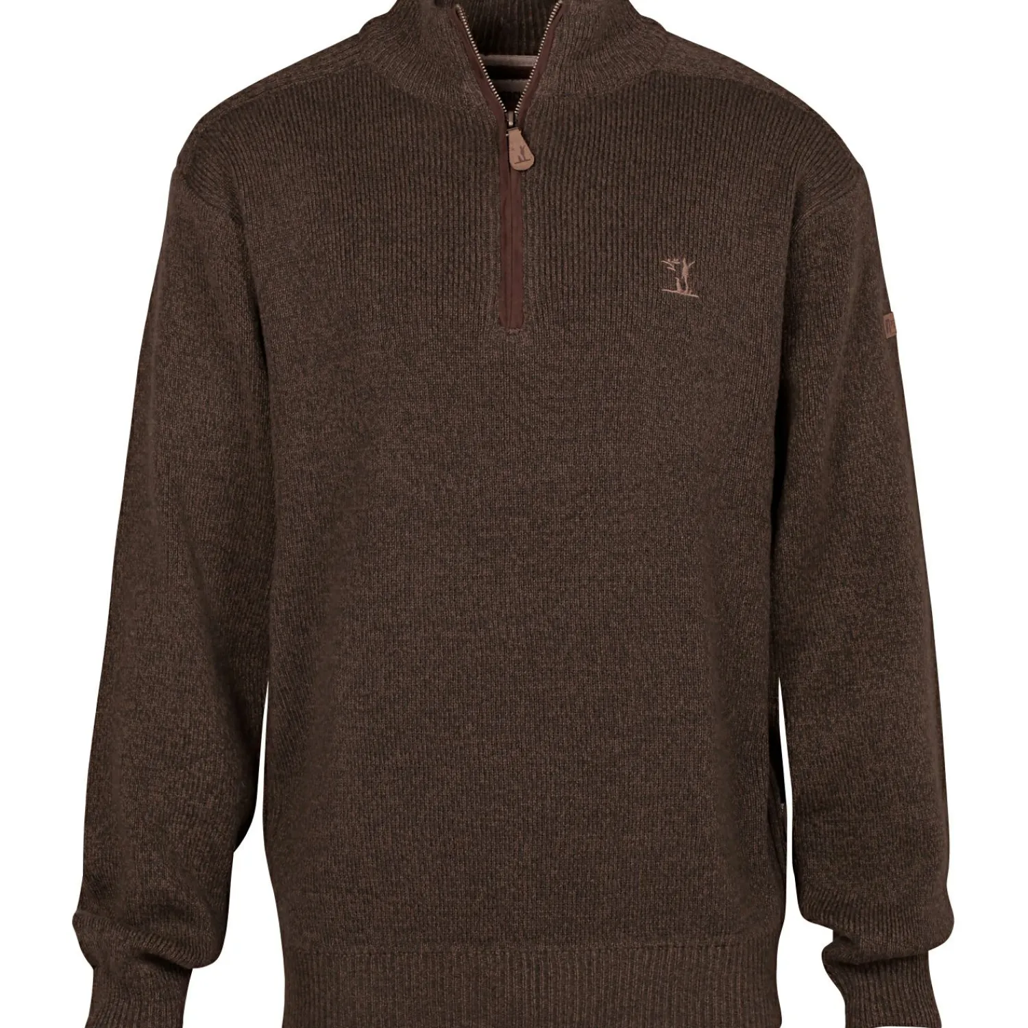 Percussion Jagdpullover (bestickt)< Angelpullover & -Strickjacken